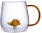 -Trinkglas Mit Tier Im Inneren – -Tier-Trinkgläser Tasse Mit Niedlichem Tiermotiv Aus Borosilikatglas, Niedliche Tierkaffeetasse Mit Henkel, Tier-Glas 380 Ml