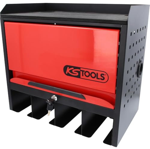 KS Tools 515.6901 eMONSTER Werkzeugschrank zur Wandmontage mit 1 Tür, H435xB480xT282mm
