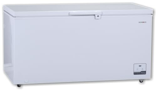 Congelador horizontal Rommer CHE 520 T, capacidad 500 litros, eficiencia energética clase E, color blanco