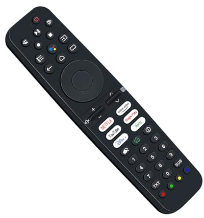 Telecomando VS2187RC-2 Voice Replaced -VINABTY-fit per Grundig 4K UHD QLED 65 TV VS2187RC-2 telecomando VS2187RC-2
