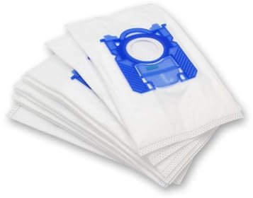 vhbw 10x Sacs compatible avec Electrolux Ultra Silencer Green ZUSG 3000 aspirateur - microfibres non tissées, 28,5cm x 16.5cm, blanc