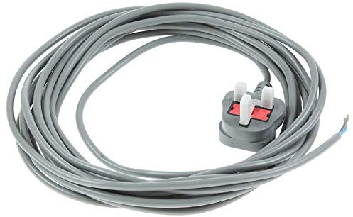 Masterpart Mains Power Cable Lead & Plug Compatible with Dyson DC01 DC03 DC04 DC07 DC14 Vauum Cleaners - 8m