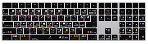 Davinci Resolve Tastaturschutz für Apple Magic Keyboard mit Ziffernblock