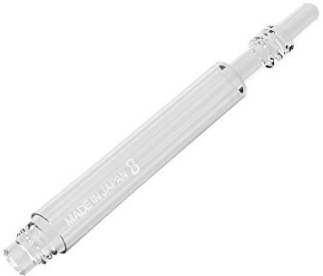 8 Flight Intermediär+ Durchsichtige 29.5mm Dart Dartschäfte Drehversion