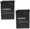 EXTENSILO 2X Batteries Compatible avec Nikon CoolPix B600, P300, P310, AW120, AW130, AW120s Appareil Photo, Reflex numérique (1000mAh, 3,7V, Li-ION)