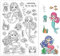 GLOBLELAND Meerjungfrau Klare Stempel Sommer Ozean Fisch Korallen Krabben Algen Silikon Klare Stempel Siegel für Karten Basteln DIY Scrapbooking Fototagebuch Album Dekoration