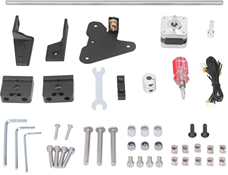 Ender 3 Dual-Z-Achsen-Kit 3D-Drucker-Teile Zubehör 3D-Drucker-Zubehör 3D-Drucker-Z-Upgrade-Kit mit Leitspindel-Schrittmotor Leitspindel-Modul-Kit für Ender 3/Ender 3 Pro/Ender