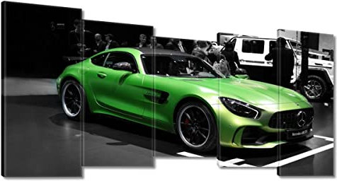 Mercedes AMG Nr. H2817M_PC5CB Wandbild auf Leinwand, 150 x 80 cm