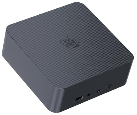 Beelink EQR6 Mini PC, AMD Ryzen 9 6900HX (8C/16T bis zu 4.9Ghz), 32G DDR5 RAM 1TB PCIe4.0 SSD Mini Computer, WiFi6, BT5.2, Dual HDMI, Dual 1000M LAN, USB3.2, Type-C
