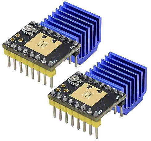 2PCS TMC2209 TMC2208 ATD5833 Stepper Motor Driver StepStick 2.5A UART (TMC2208)