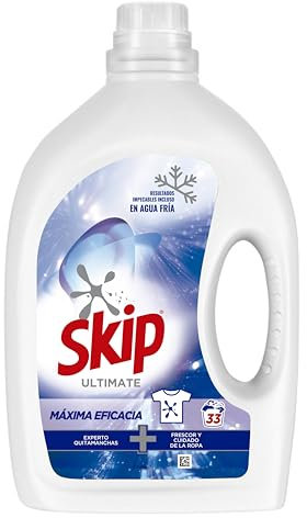 Skip Detergente líquido Ultimate Máxima eficacia 33 lavados