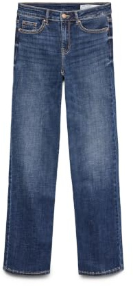VERO MODA Jean droit VMFLASH taille mi-haute pour femme, coupe droite | Jean coupe droite