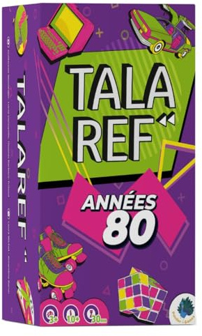 PANDOR GAMES TALAREF – Quiz-Spiel/Kultur Allgemeine/Fragen/Stimmung 80er Jahre – französische Version
