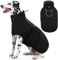 AOFITEE Hundemantel für Große Hunde, Warme 2XL Hundejacke Hundemantel, Rollkragen-Hundefleecejacke mit Geschirr, Wasserabweisende Hundeschneejacke winddichter Hundeschneeanzug für Golden Retriever
