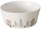 Boltze Home Schale mit winterlichem Tannenbaummotiv Homewood, Ø15 cm, Farbe:beige