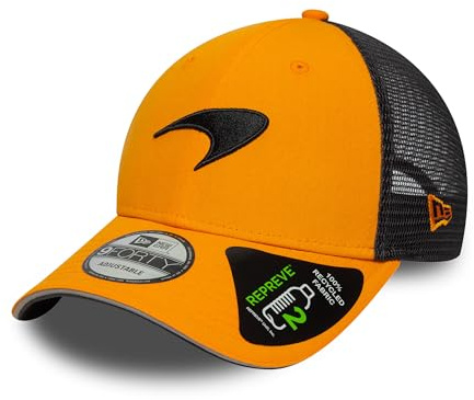 New Era Paddock McLaren Baseballkappe für Erwachsene, Größe M, Orange, Medium Orange, Einheitsgröße