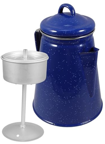 OFFSCH Mehrzweck-Kaffeekanne groß 2 l für Camp-Wasserkocher Teekessel für den Außenbereich sicherer Griff Filter