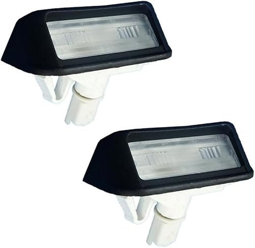 2X Rear Back Number Plate Light Lamp With Bulb FOR CITROEN BERLINGO DISPATCH, PEUGEOT PARTNER EXPERT (2008 Onwards) 6340.G7 6340.E9