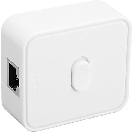 2 Port Gigabit Network Switch RJ45 Ethernet Splitter Cable External Socket Power Adapter, 1000Mbps 2 In 1 Out 1 In 2 Out Gigabit Poe Extend Switch for, Poe Layout Without,