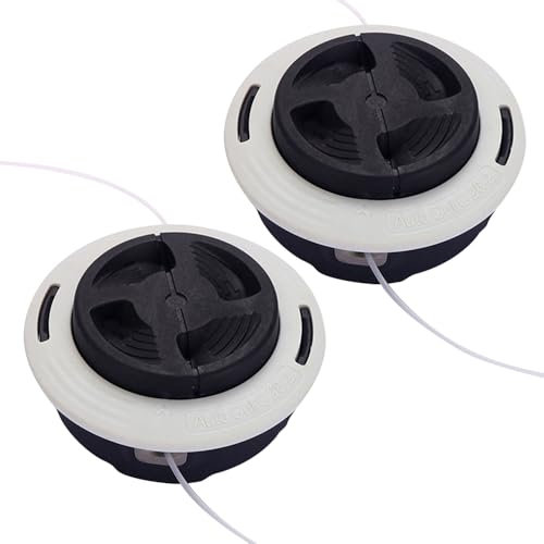 Mineup 2pcs Cabezal Desbrozadora para STIHL AutoCut C26-2, Reemplazo del Cabezal de Corte, Cabezal de Desbrozadora para STIHL FS55, FS56, FS70, FS80, FS85, FS87, FS89, FS90, FS91, FS94, FS111, FS120