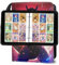 Album Raccoglitore per C-arte, PU-Album Carte, Album C-arte Collezione con Cerniera, 50 Pagine 900 Cartes A-lbum Cartella, Al-bum di C-arte da C-ollezione, Compatible con Varie-Carte da Collezione (A)