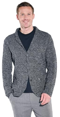 engbers Herren Stricksakko, Schwarz