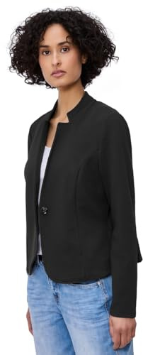 Street One Blazer aus Jersey mit Struktur Black 40