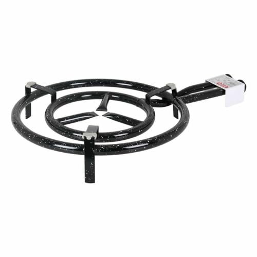 Algon | Paellero Gas Butano/Propano, Metálico Esmaltado, Ø 50 cm - Paellero de Gas Diametro 50 cm