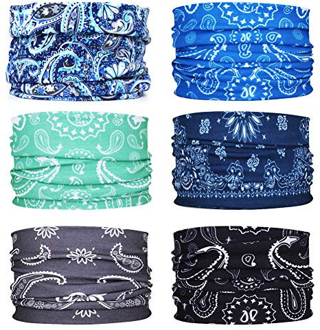 Elastic Multifunctional Headband Sports Seamless Magic Headwear Outdoor Bandana Scarf with UV Resistance