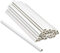 Estexo 30 Stück Befestigungsclips für PVC Sichtschutz-Streifen, Clip, Sichtschutz, Befestigung (Hellgrau)