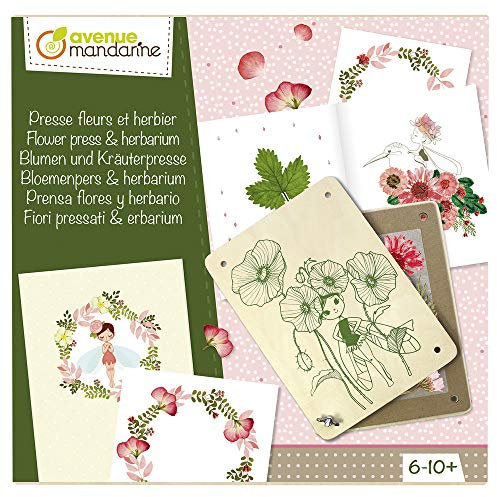 MY MANDARINE CO175C - Boite créative - PRESSE FLEURS ET HERBIER - À partir de 6 ans