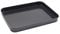 anaan Mimas Bandeja de Servicio Decorative Metal Acero Inoxidable Organizador Joyas Bandejas para Servir Desayuno Rectangular Moderno 25x19x2.5 cm (Negro)