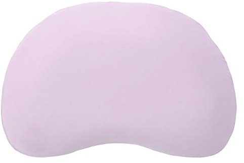 Edda Lux Bezug passend für Tempur Curve S (61 x 40 x 9,5 cm) und M (61 x 40 x 11 cm) Schlafkissen, formbeständiger Jersey Kissenbezug, aus 100% Baumwolle, in Lavendel