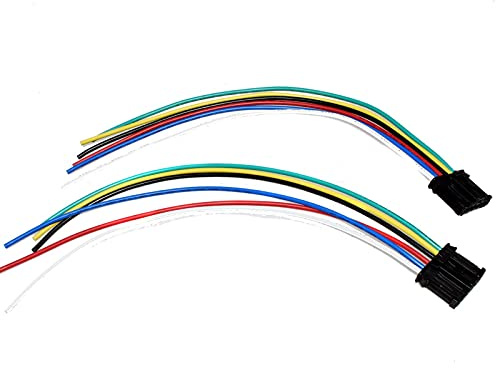 eGang Auto Neue 2 PCS Heckleuchte Kabelbaum Pigtail Anschluss Webmaschine 1606248780 Für Peugeots 206 207 307 308