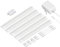 ledscom.de Smarte LED Unterbau-Leuchte SIRIS weiß matt, WLAN-Controller, flach, Smart-Home, Alexa-fähig, je 30cm, je 370lm, weiß, 5er Set