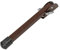20 cm / 8 in Brown Kick Down Door Stop - Keep The Door Stay Open for Garage Gate Home Office Metal Door Stopper with Rubber Bumper