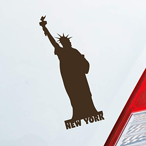 Hellweg Druckerei Auto Aufkleber Freiheitsstatue New York Statue of Liberty Car