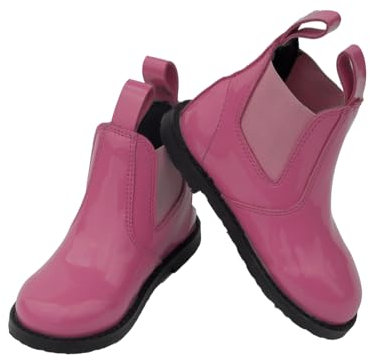Rhinegold Z837-10-PINK, Little Ones-Stivali da Equitazione Unisex-Bimbi 0-24, Rosa, 10 (EU30)