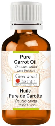 Greenwood Essential Naturreine Karottenöl (Daucus carota) Kaltgepresst 30ml (1 oz)