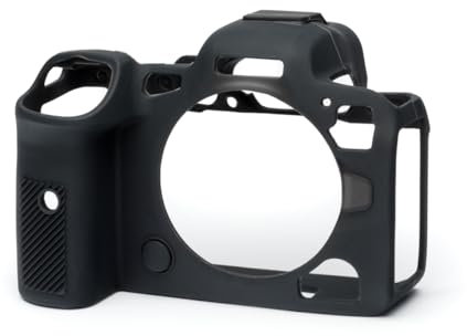 Walimex pro easyCover für Canon EOS R5/R6 – angenehm griffige Silikon-Schutzhülle, Kamera-Abdeckung - passgenau, uneingeschränkte Bedienbarkeit