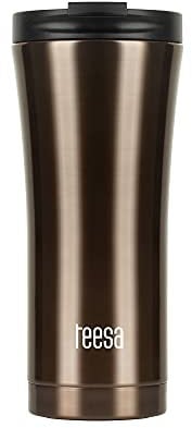 Teesa Taza térmica de viaje (500 ml), marrón