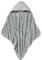 Rotho Babydesign Baby-Kapuzenhandtuch - Babykapuzenhandtuch - Kaputzenhandtuch - Babytuch - Babyhandtuch - Kinderhandtuch - grau