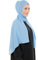 Ayisah Kopftuch Damen Hijab - Chiffon Hijab Kopftuch Für Damen - Moderne Muslimisch Chiffon Hidzab Tuch Schal Kopftucher - Hellblau