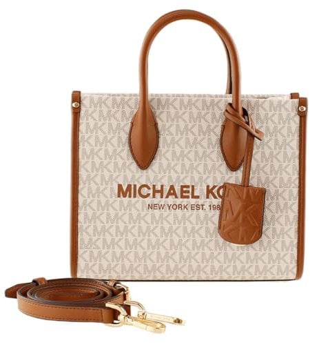 Michael Kors Damen-Tasche 35F2G7ZC5B-VANILLA Grau 24 x 20 x 9 cm