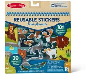 Melissa & Doug Parks Wiederverwendbare Aufkleber-Set, 1 Stück