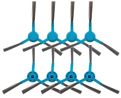 Compatible for Thomson THVC204BC Robot aspirateurs Spin côté brosse remplacement pièce de rechange accessoire(8 Pcs)