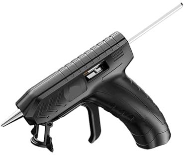 Pistola de pegamento caliente Máquina de pegamento termofusible inalámbrica, kits de herramientas de reparación DIY for manualidades recargables por USB con barra de pegamento para manualidades, brico