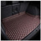 Auto Leder Kofferraummatten für VW ID.4 Pure/Pro/New ID. 4 GTX, Auto Kofferraummatte,Kofferraum Cargo Schutzmatte,Auto Kofferraumwanne,Kratzfest Wasserdicht,E