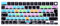 XSKN macOS Shortcuts EU UK Version Tastatur Silikon Skin Cover passend für Apple seit 2021 veröffentlicht MacBook Air MacBook Pro 13,6 15,3 14,2 16,2 Zoll mit M1 M2 M3 M4 Chip und Touch ID