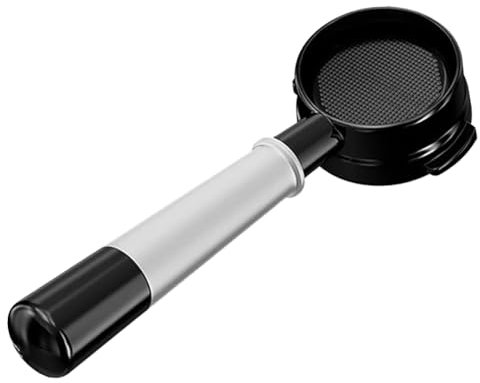 Gvvsjgdbis Porte-Filtre sans Fond de 58 mm pour la Marzocco/E61, Accessoire de Machine à avec Poignée en Métal Accessoires de Café A